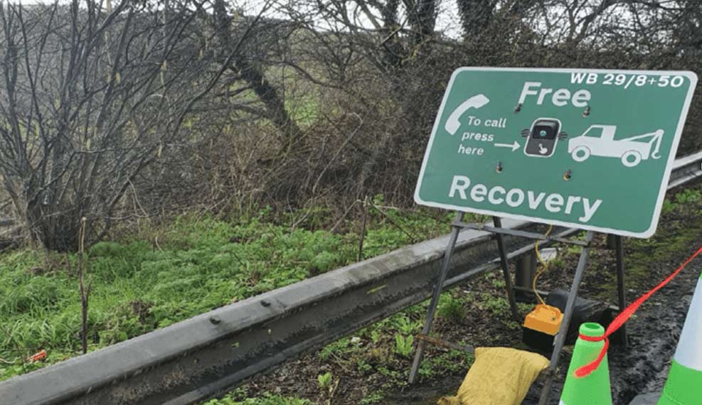 Highways England Recognises HRS Customer Communication Terminal with Blue Star