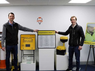 HRS celebrate 10 years of keeping road workers safe